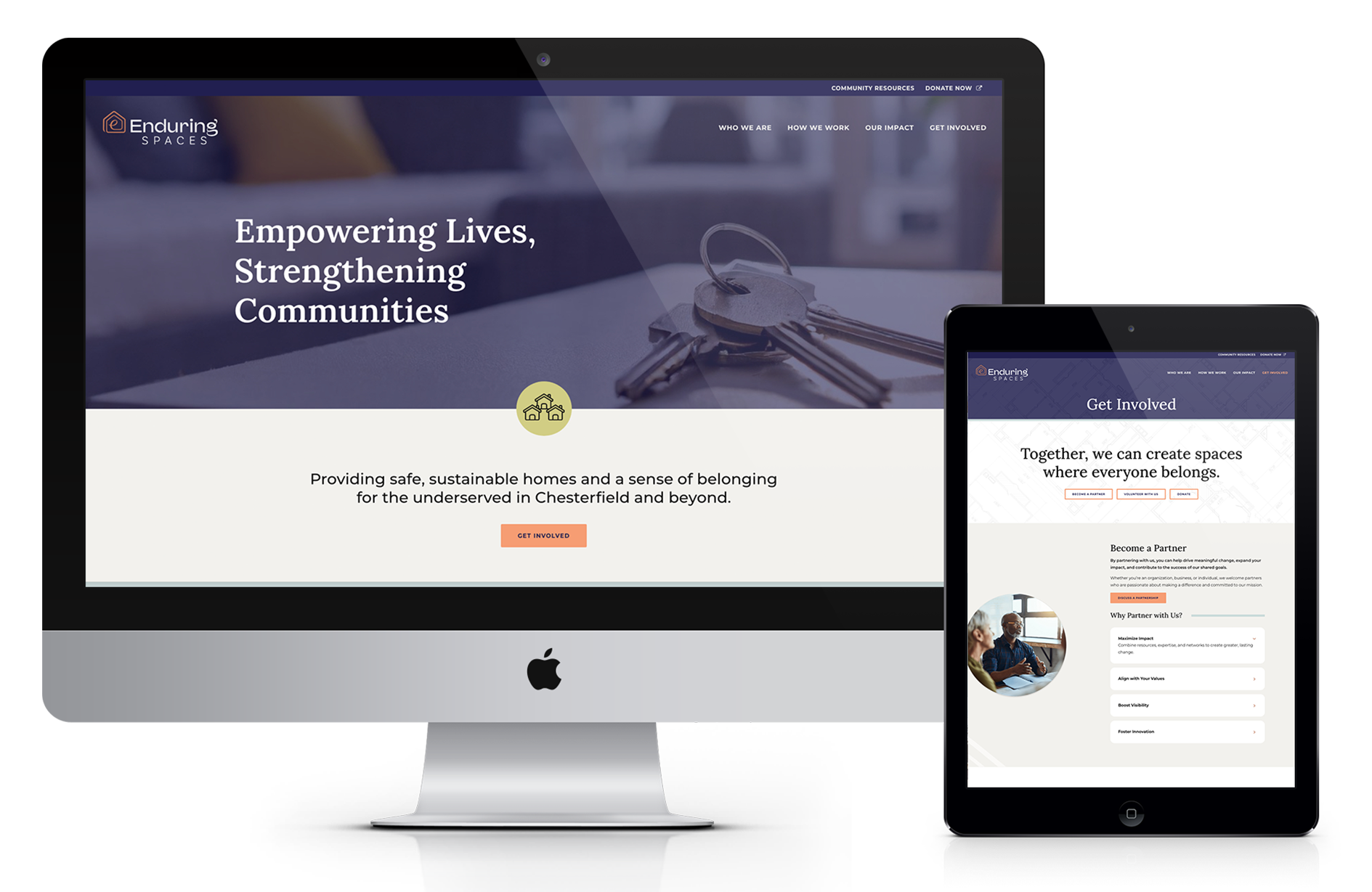ES Website Mockup
