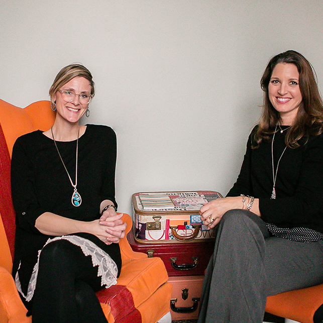 Red Orange Studio | Susie and Theresa