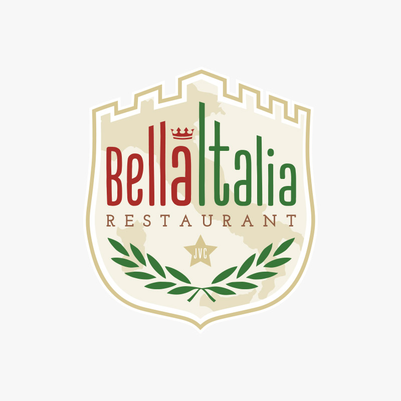 Red Orange Studio | Bella Italia Logo
