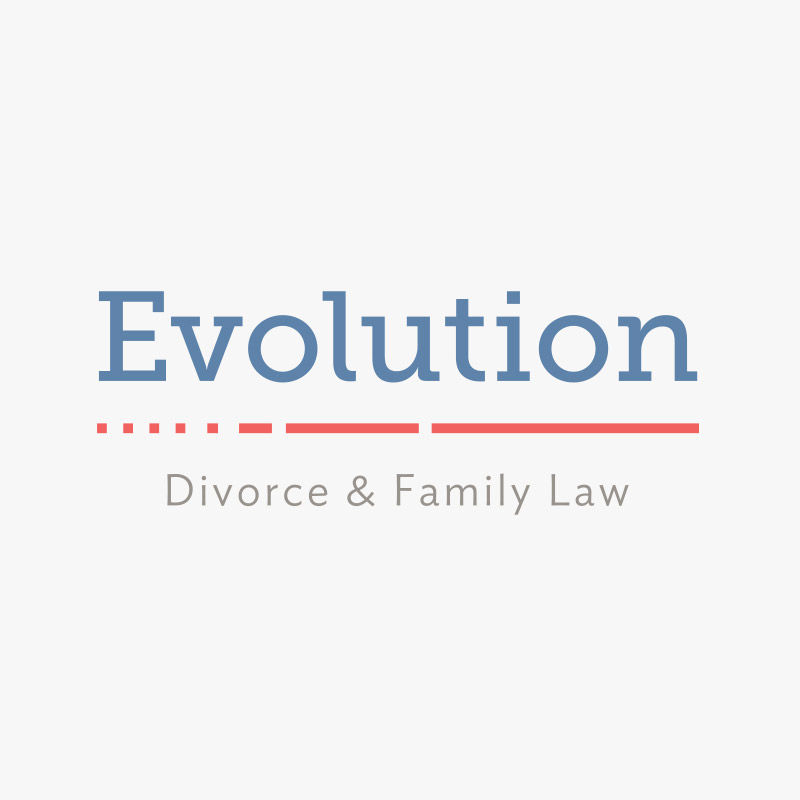 Red Orange Studio | Evolution Divorce Logo