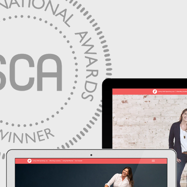 Red Orange Studio | Ruth Soukup Website Mockup