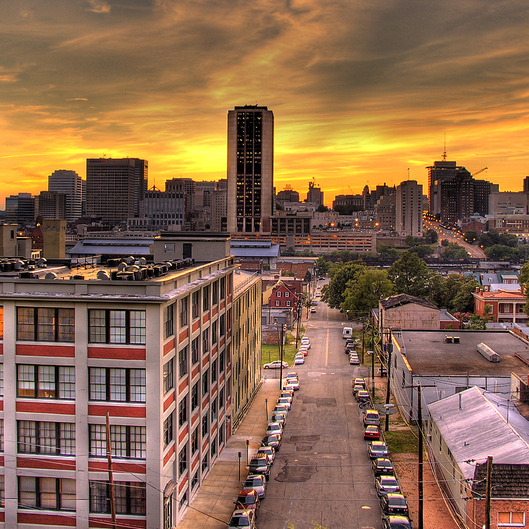 Red Orange Studio | Zoom Richmond Backgrounds | Journey Seven