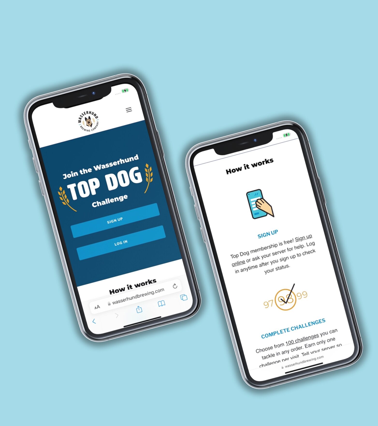 Wasserhund Loyalty Program Phones
