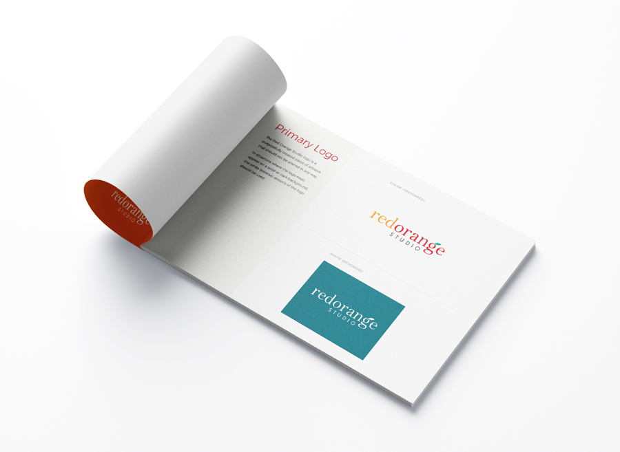 Red Orange Studio | Logo Brand Guide Example