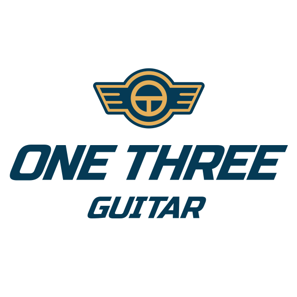 Red Orange Studio | One Three Guitar Logo