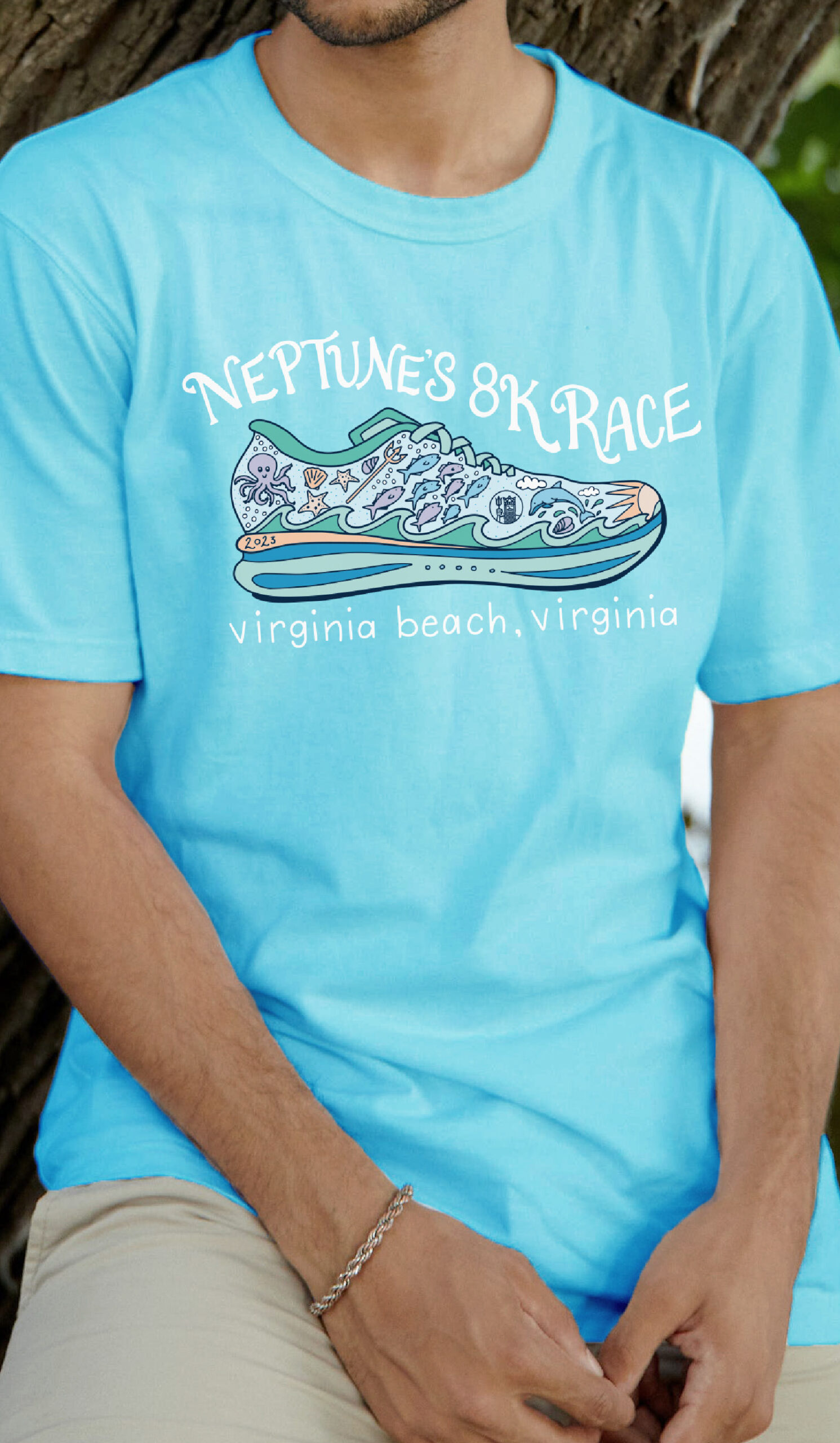 Neptune Festival 8K Shirt Mockup