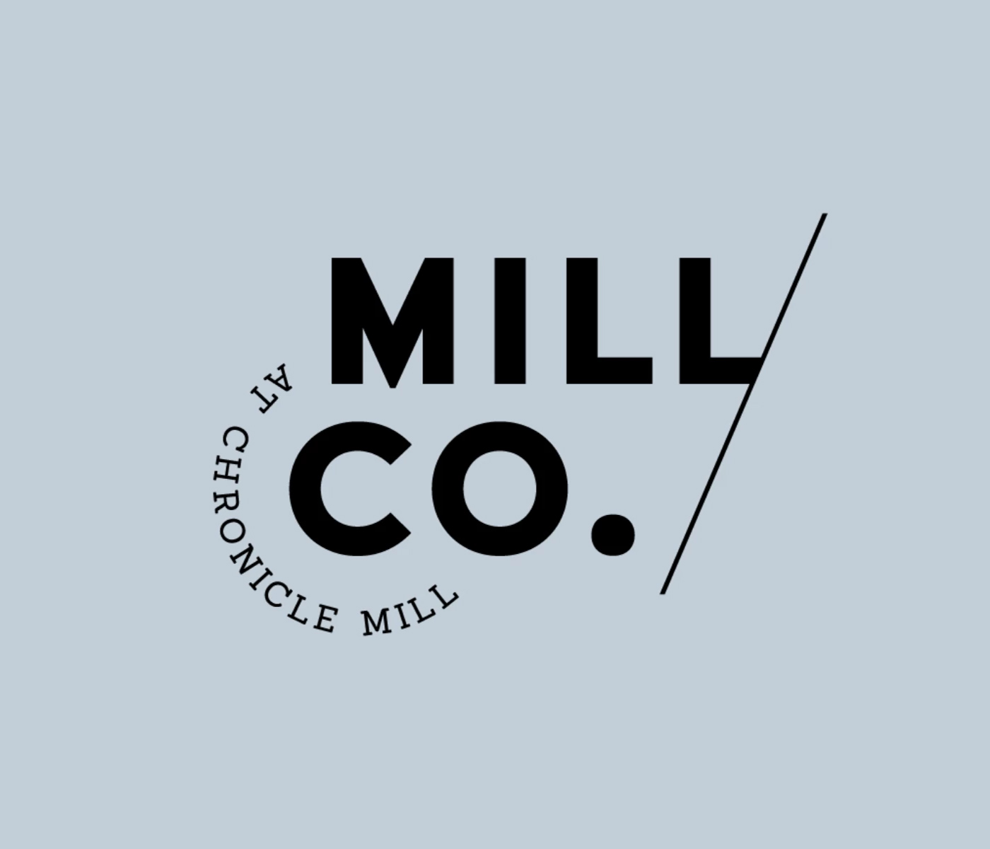 Mill Co. at Chronicle Mill Logo