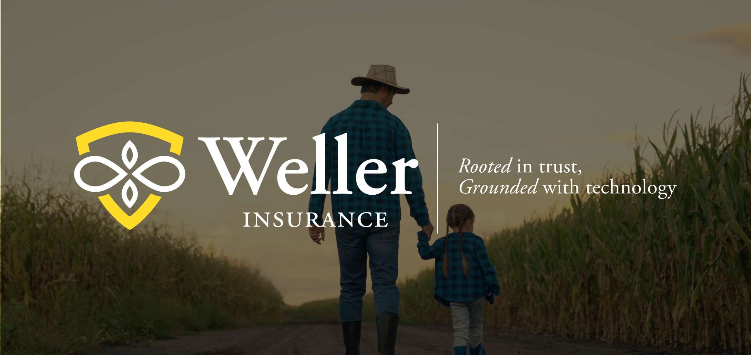 Weller Insurance Logo Designs
