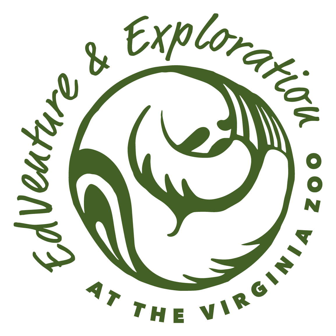 Edventure & Exploration At the Virginia Zoo Logo