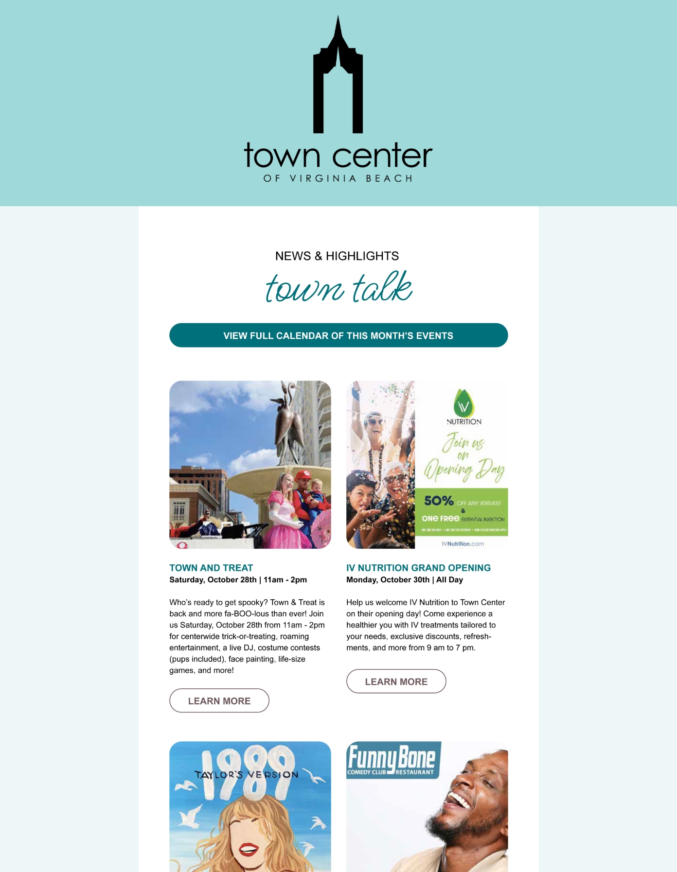 Town Center Virginia Beach Newsletter