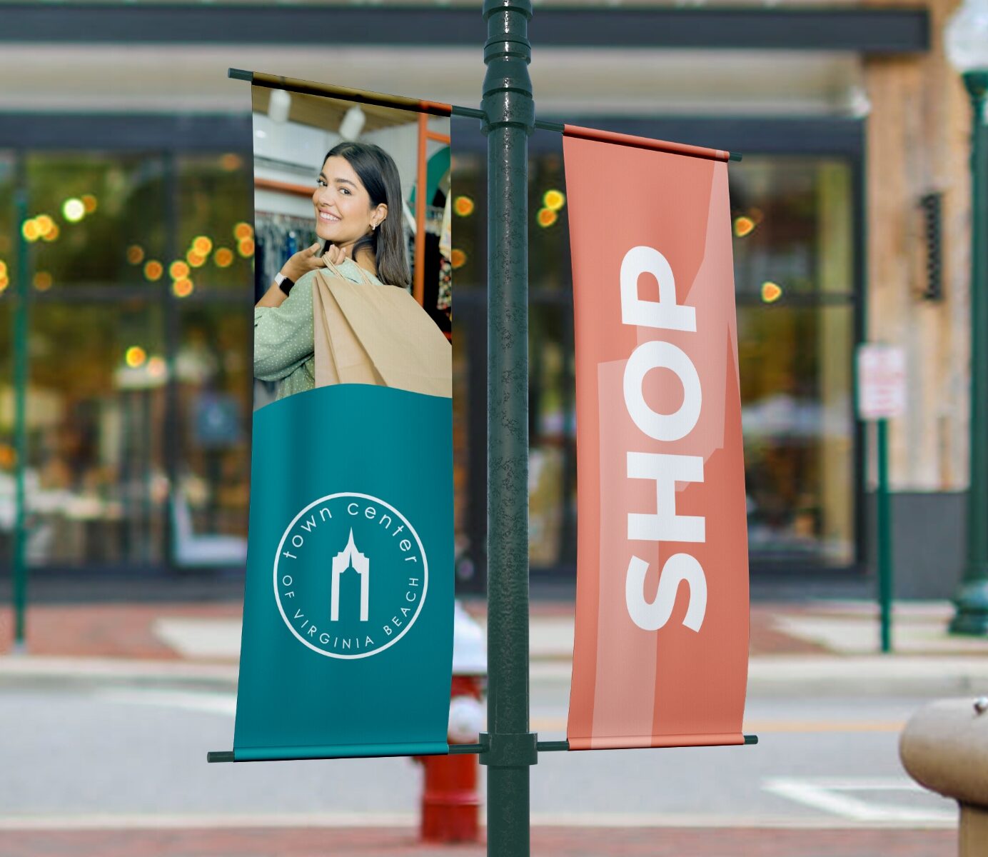 Town Center Virginia Beach Shop Flag