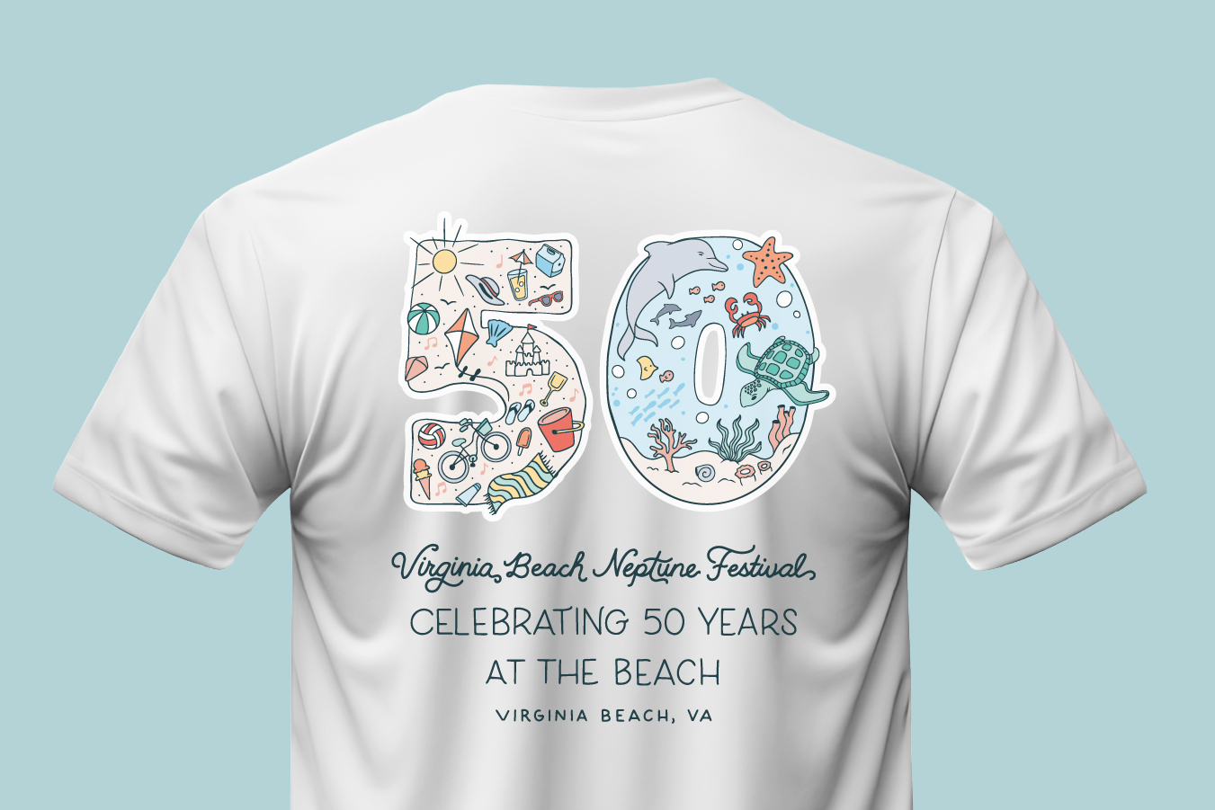 RO Anniversary Neptune 50th Tshirt