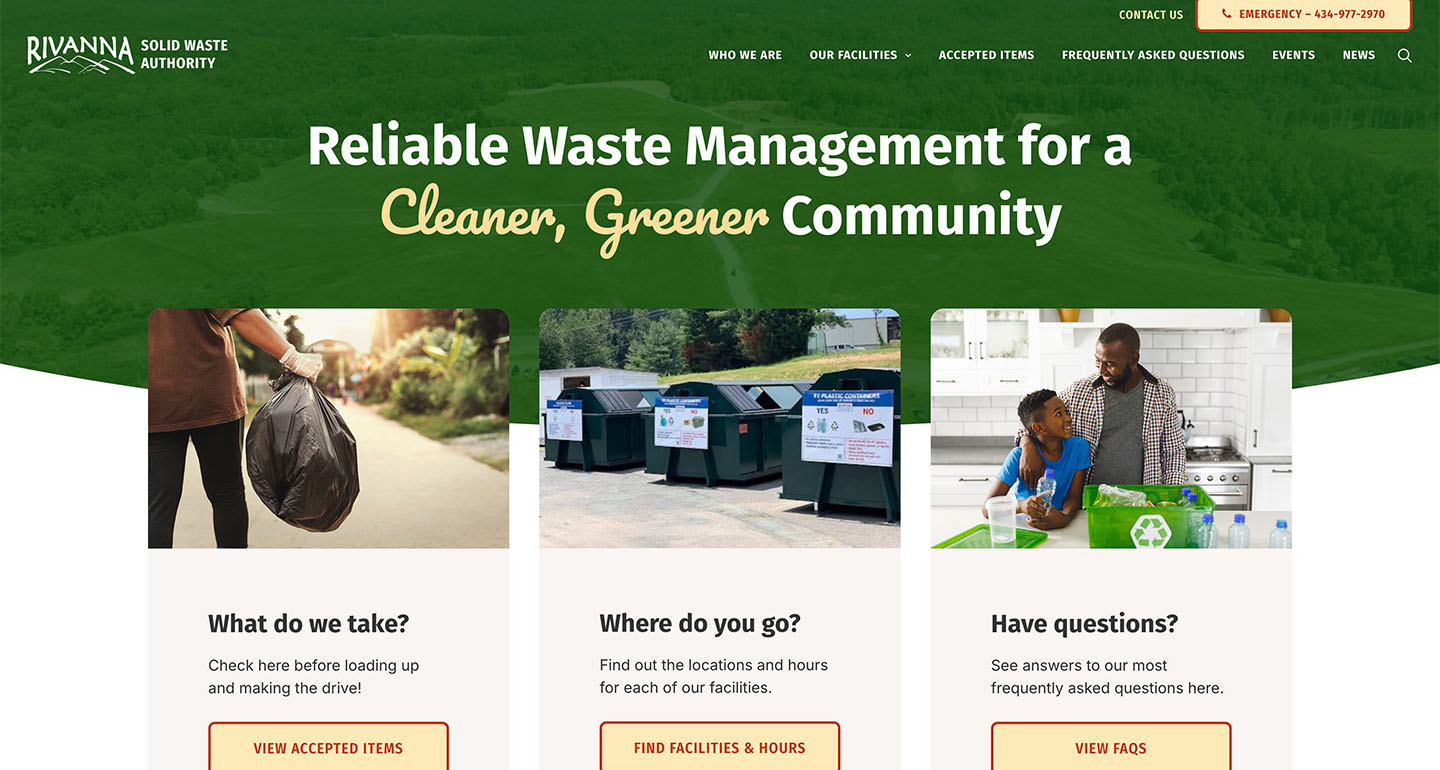 Rivanna Solid Waste Screenshot