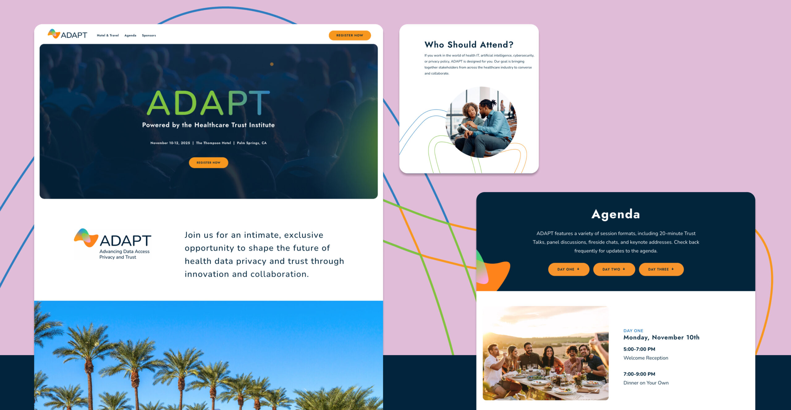 ADAPT Website Mockup